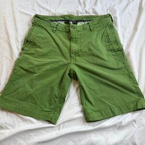 North face chino shorts mens size 34 cotton lightweight pockets